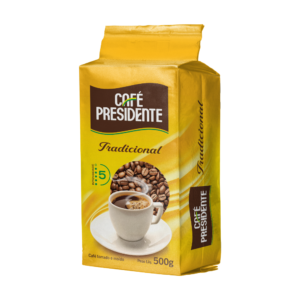 Café Presidente Tradicional Torrado e Moído Vácuo 500g