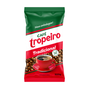 Café Tropeiro Tradicional Torrado e Moído Almofada 500g