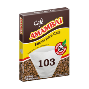 Filtro de Café Papel Amambai 103 20un
